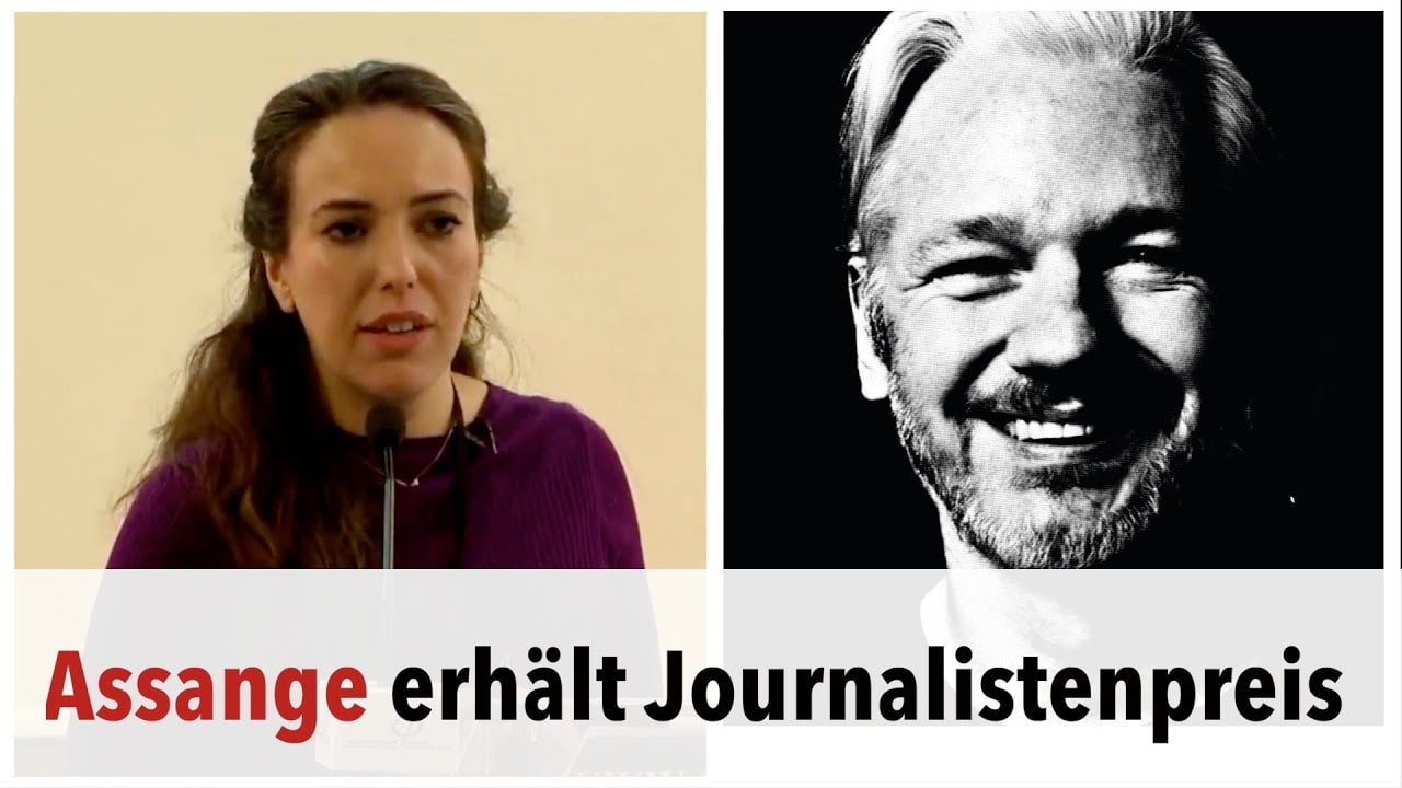 Julian Assange erhält Journalistenpreis