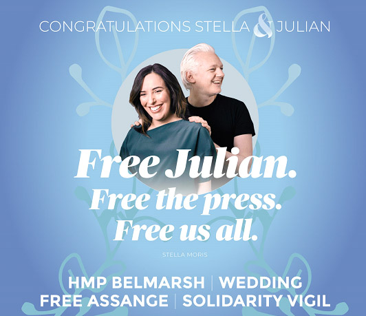 Hochzeit von Stella Moris und Julian Assange