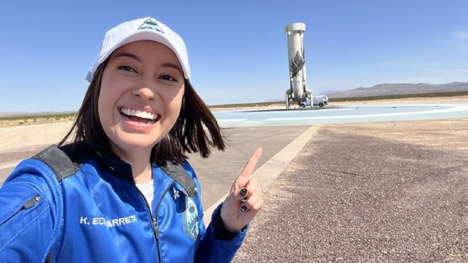 Katya Echazarreta es la primera mujer mexicana en viajar al espacio