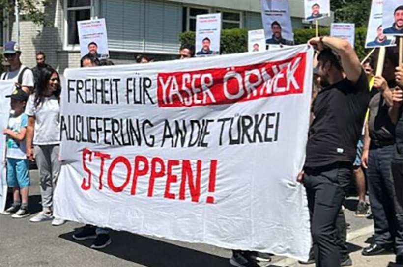 Keine Auslieferung von Yaser Örnekan an die Türkei