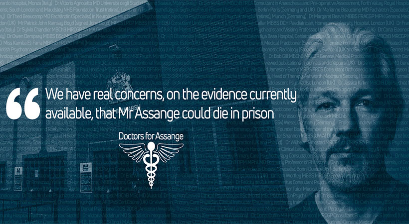 Ärzt:innen fordern Großbritannien und die USA auf, Julian Assange freizulassen, da Covid seine Gesundheitsprobleme verschlimmert