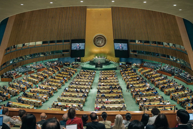 World leaders met at the United Nations in New York to begin their first review of the UN Non-Proliferation Treaty (NPT) treaty since nuclear weapons became prohibited under international law in 2021.