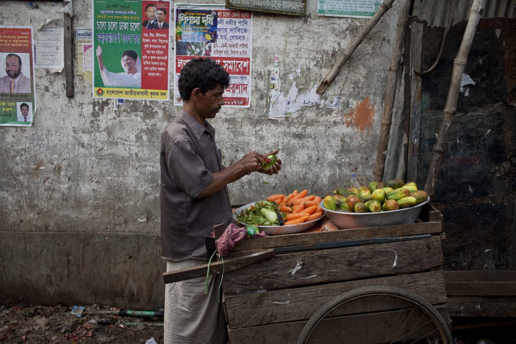 Wie versucht Bangladesch, die sichere Versorgung mit Nahrungsmitteln für alle zu sichern?
