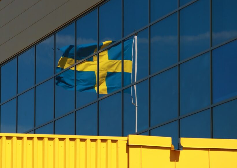 Schwedische Flagge