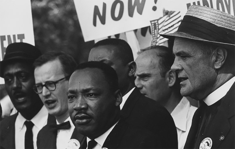 Im Gedenken an Martin Luther King erstrahlt Gewaltlosigkeit in hellem Licht