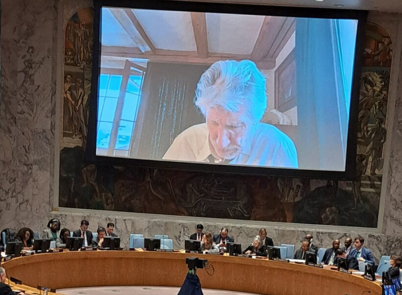 Roger Waters vollständige Rede vor dem UN-Sicherheitsrat