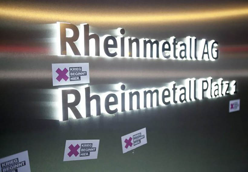 Fall Rheinmetall: Strafanzeige und Pläne für Panzerfabrik