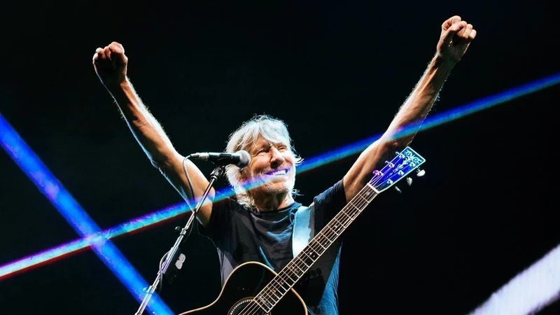 Lasst Pink Floyds Roger Waters in Frankfurt, Deutschland, auftreten