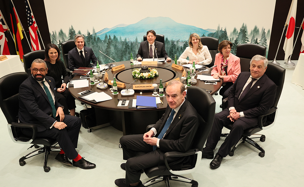 Anregungen zum Gipfeltreffen der Staatschefs der G7 in Japan, Mai 2023
