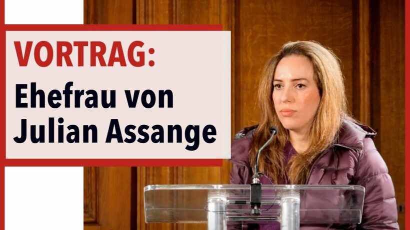 Ehefrau von Julian Assange & der britische Politiker Jeremy Corbyn: Freiheit für Julian Assange