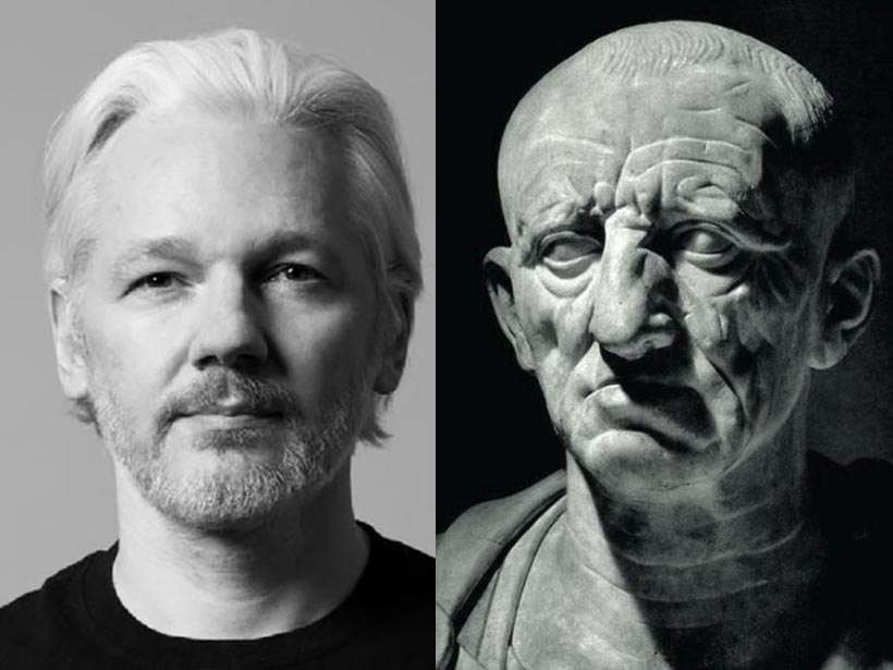 Für Julian Assange: Friedliche Bedrängung – „Im übrigen meine ich, …“
