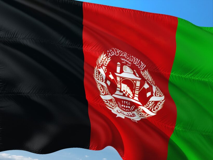 Flagge Afghanistan