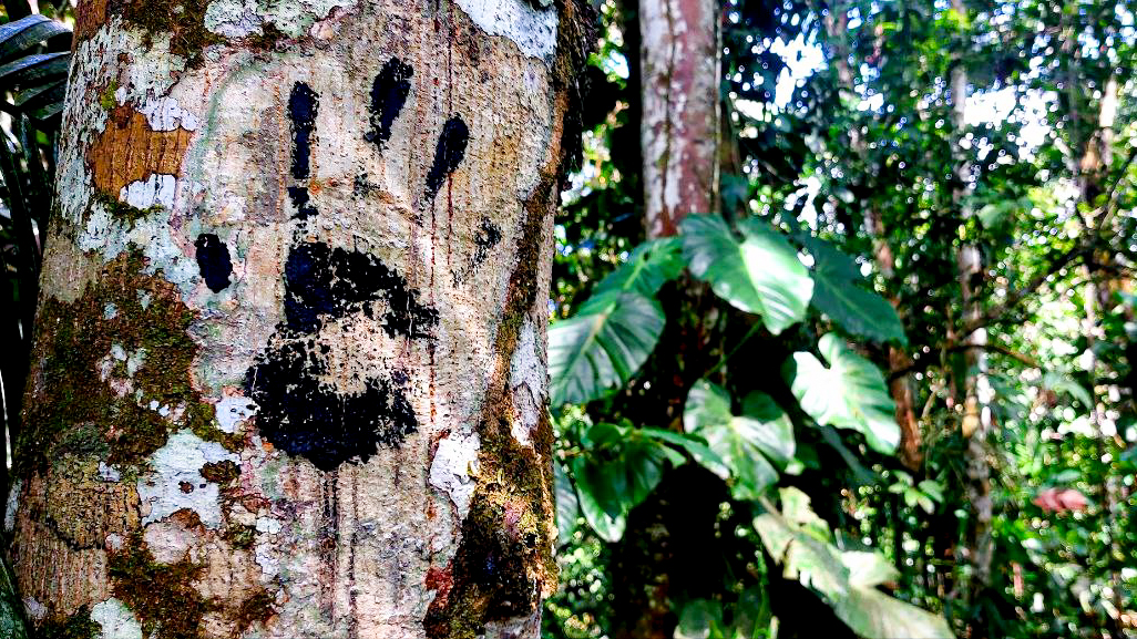 La mano oscura de la contaminación.