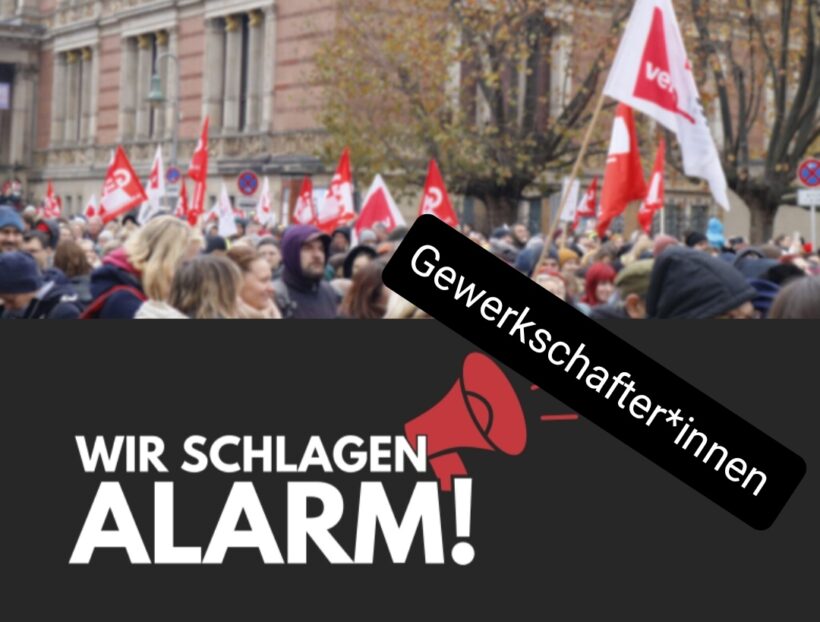 Wir schlagen Alarm