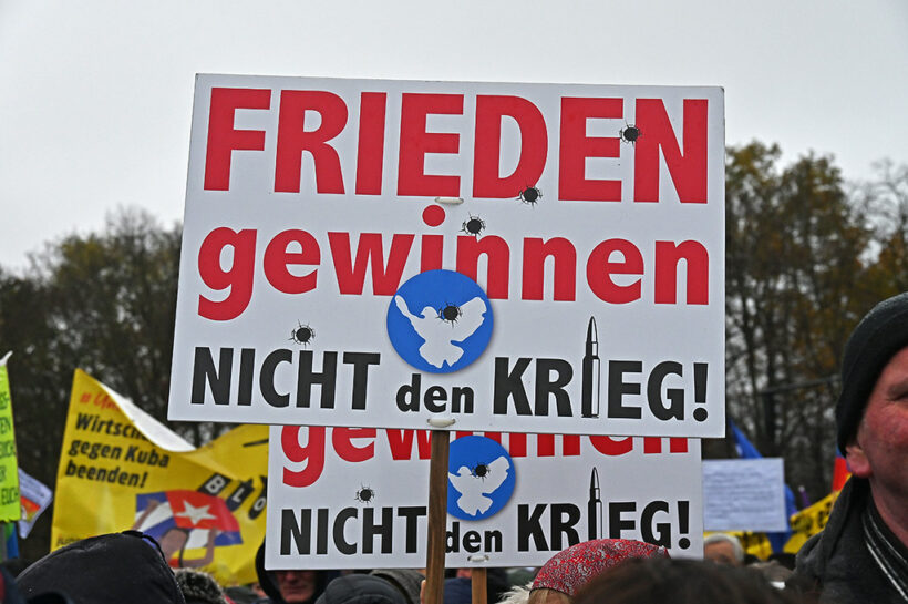 Breite Unterstützung für die Friedensdemonstration am 3. Oktober 2024 in Berlin