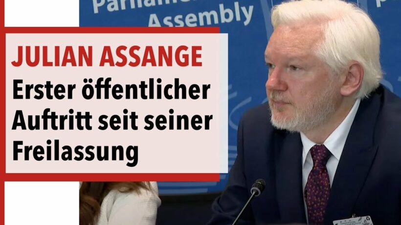 Julian Assange äußert sich zum ersten Mal seit seiner Freilassung