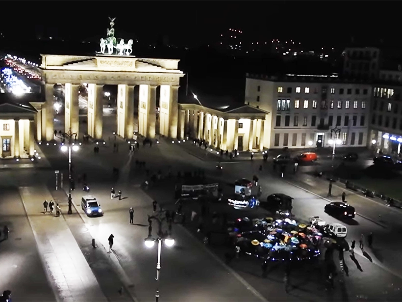 Weltmarsch in Berlin: Frieden ist kein Traum, sondern eine Wahl