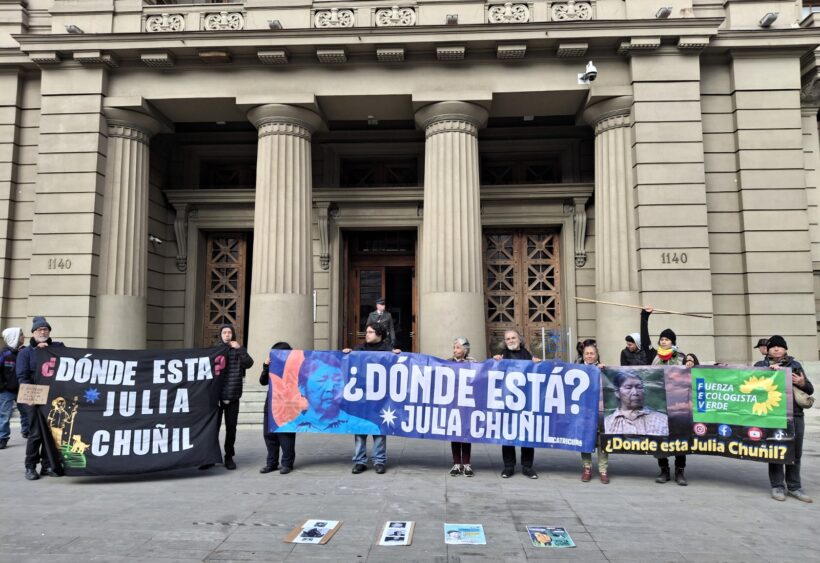 Chile: Corte Suprema rechaza amparo en el caso de Julia Chuñil