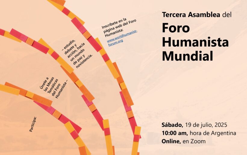 El Foro Humanista Mundial invita a participar en su III Asamblea abierta
