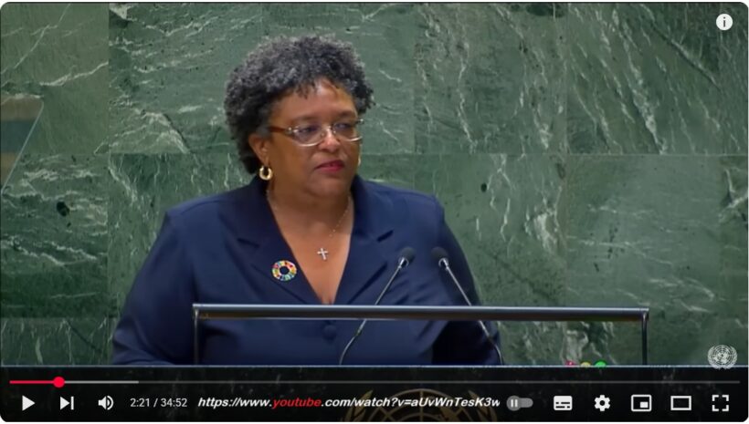 Discurso de la primera ministra de Barbados, Mia Amor Mottley, ante el 79° Periodo de sesiones