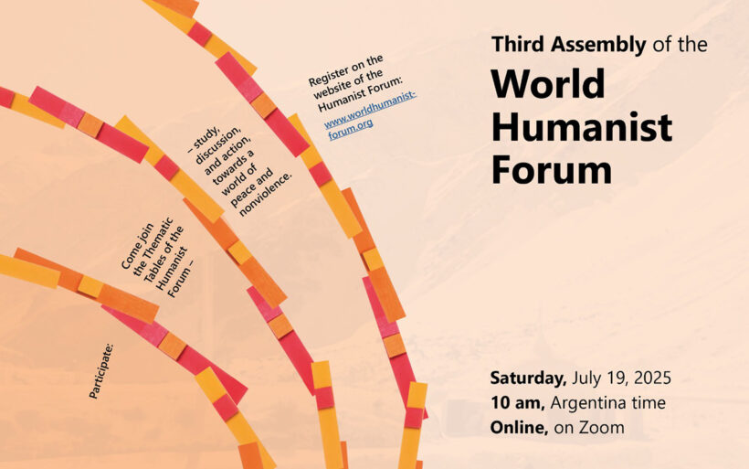 Das Humanistische Weltforum lädt zur 3. offenen Vollversammlung ein