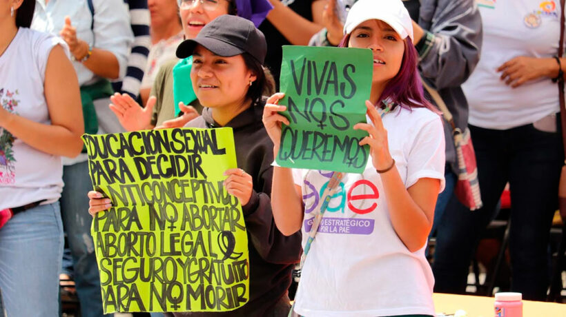 Manifestacion mujeres