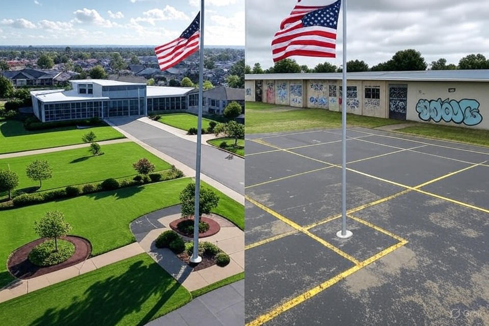 Dos centros de enseñanza estadounidenses del nivel K12 (0 a 12 años)