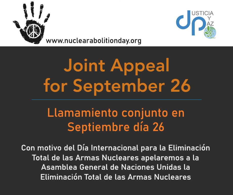 Llamamiento conjunto con motivo del Día Internacional para la Eliminación Total de las Armas Nucleares