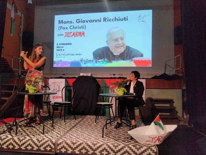 Angelica Gatti e Linda Santilli di Disarma