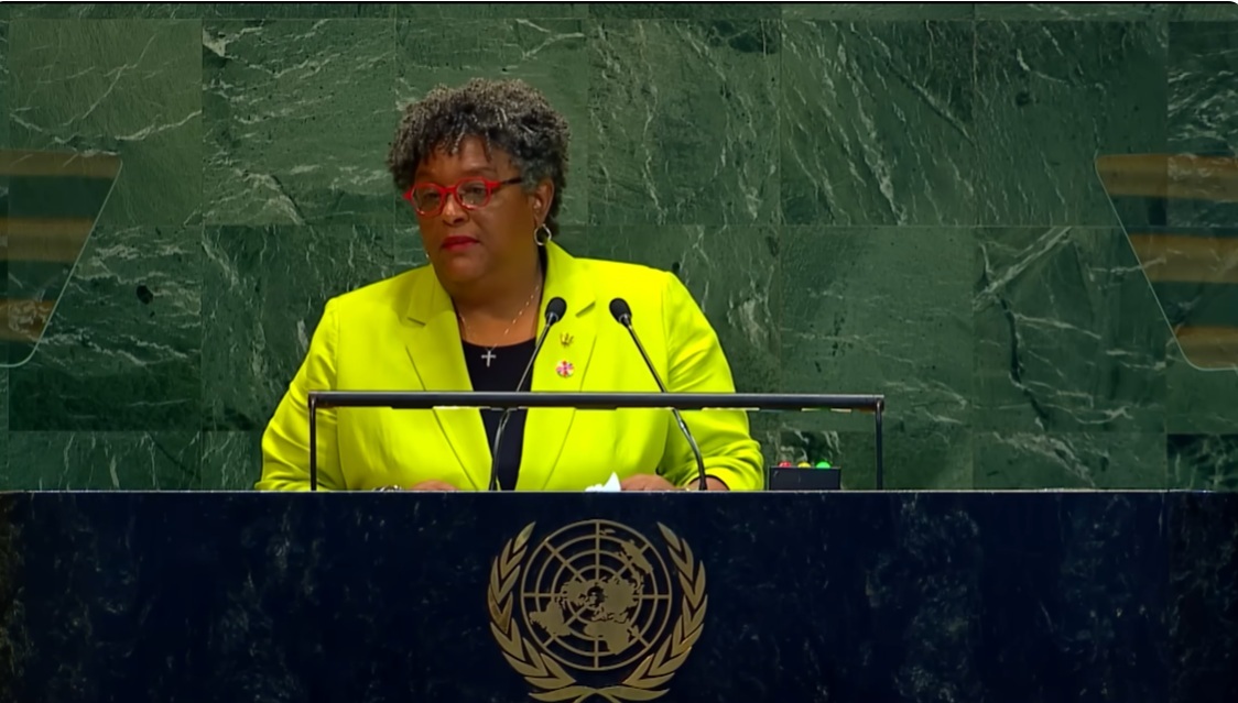 Barbados' Prime Minister Addressed the UN General Debate, 80th Session (Sep. 26, 2025)