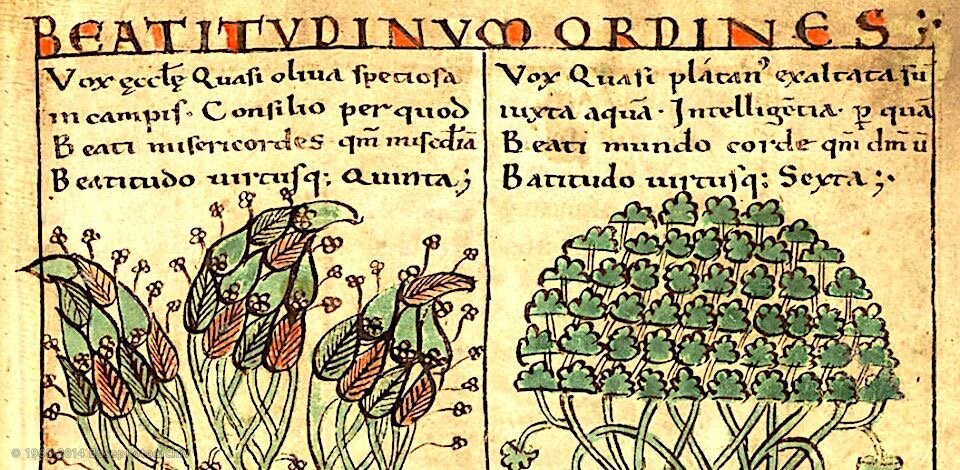 testi antichi di beatitudini