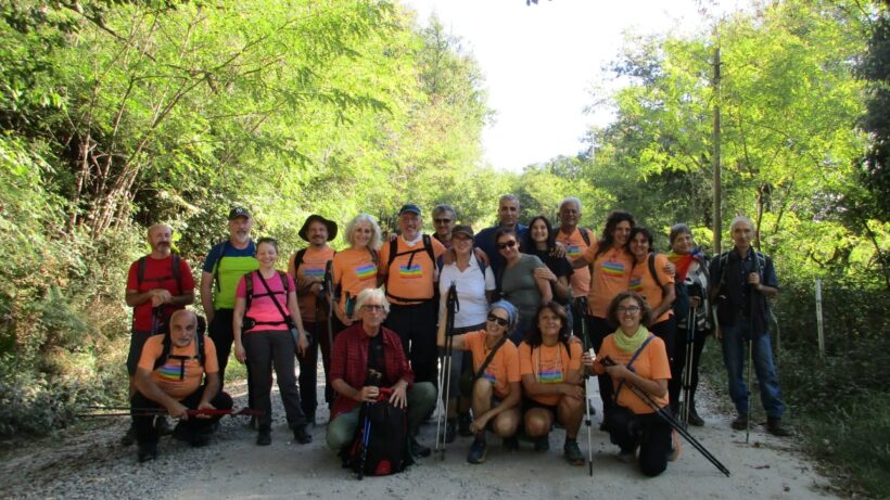 Il gruppo in Cammino per la Pace e il Disarmo