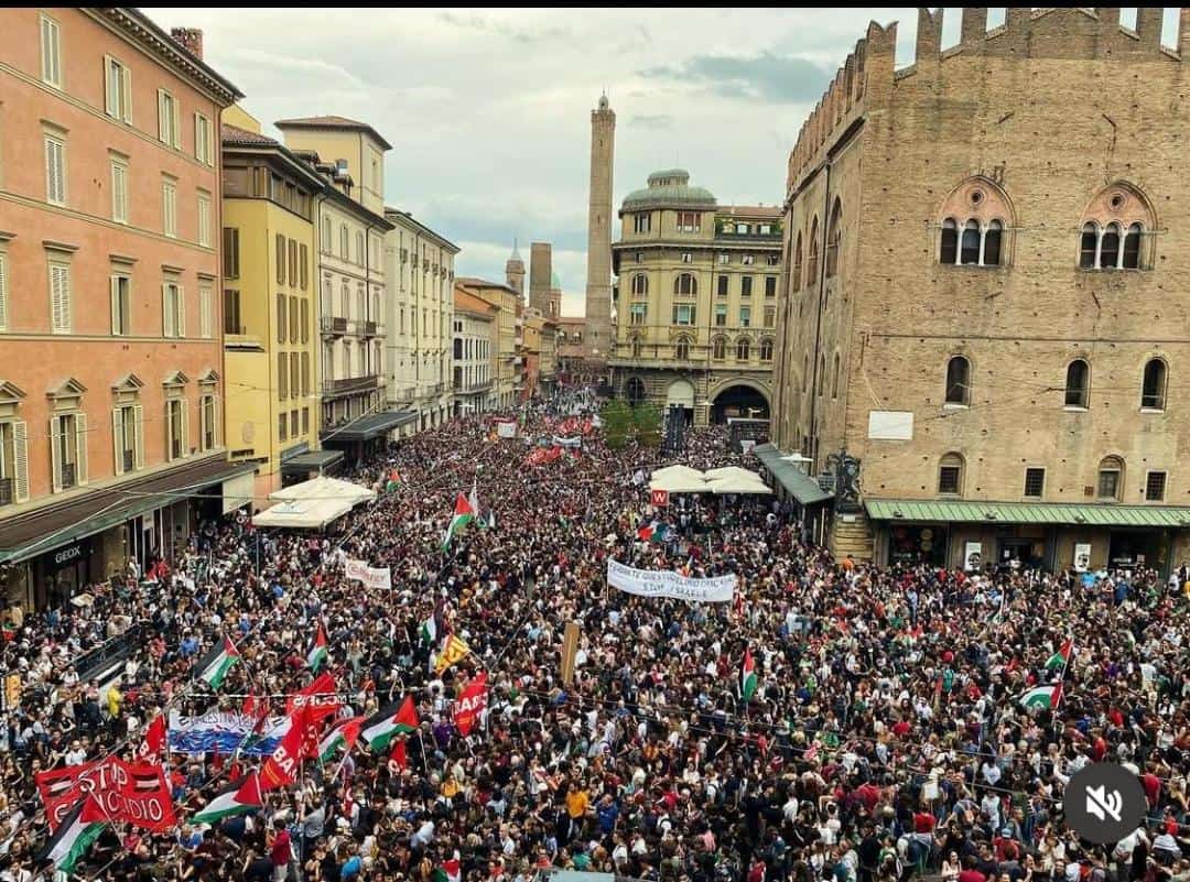 Generalstreik am 22. September 2025 in Bologna