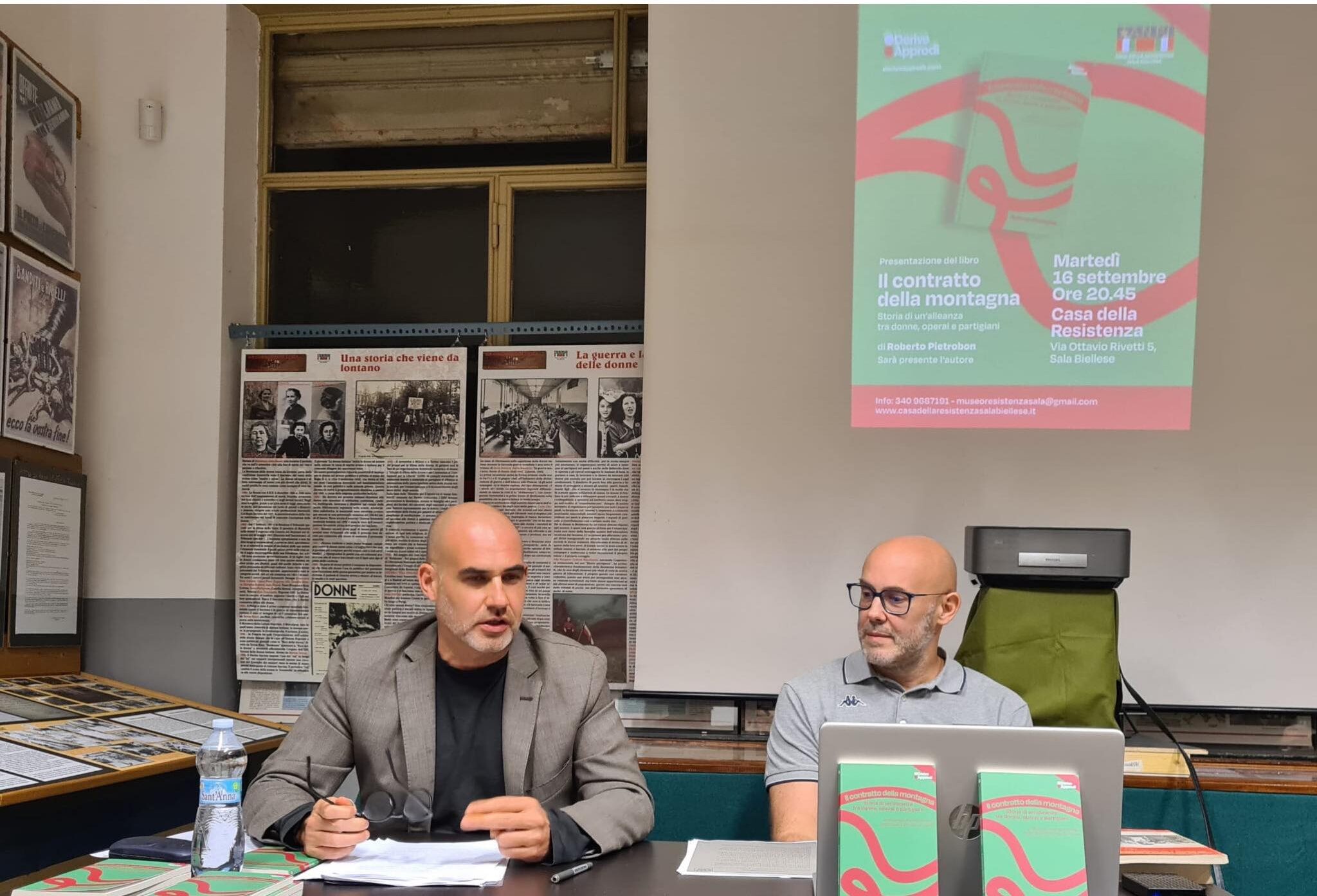 Sala Biellese presentazione de Il contratto della montagna