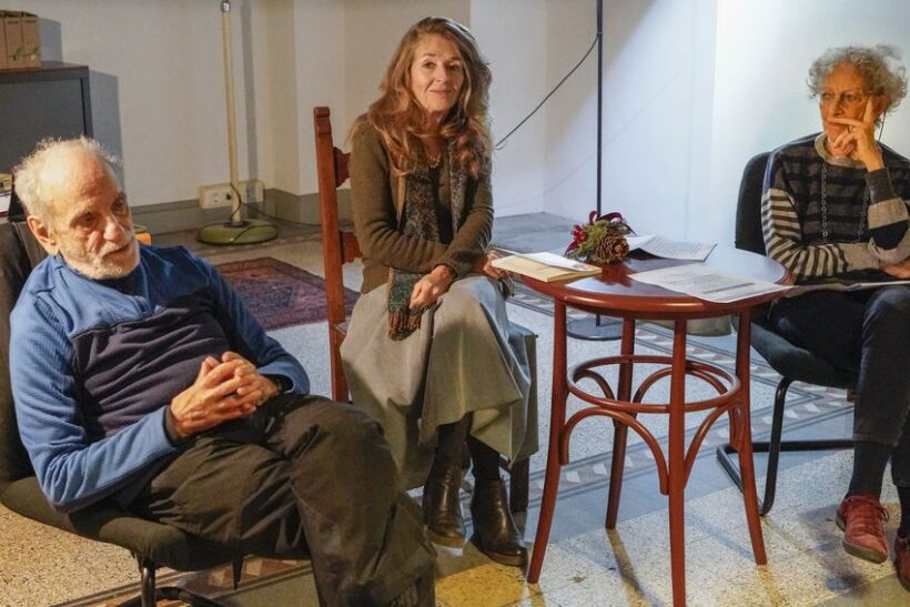 Minaldi con Germani e Mieli