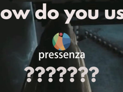 How do you use Pressenza?