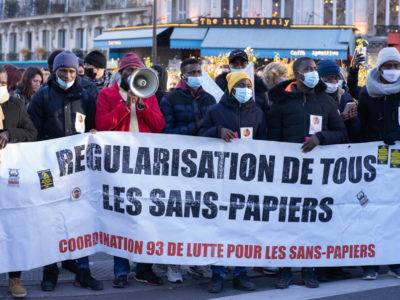 Manifestations dans toute la France pour la journée internationale des migrants