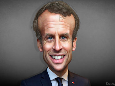 Macron - donkey hotey