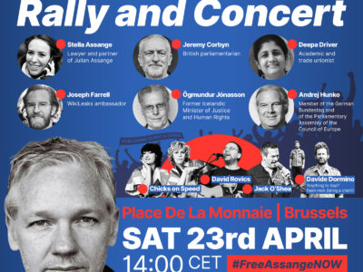 23rd April Free Assange