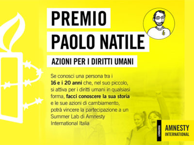Premio Paolo Natile locandina