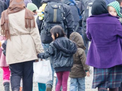 Drehscheibe Köln-Bonn Airport - Ankunft Flüchtlinge 5. Oktober 2015