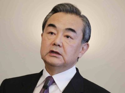 File photo of Chinese State Councilor and Foreign Minister Wang Yi.