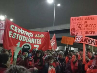 Teachers and Students Mobilized in Argentina