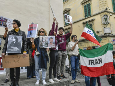 Firenze protesta Iran Cesare Dagliana01