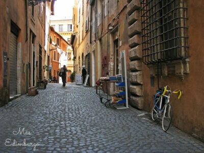 The Jewish ghetto in Rome