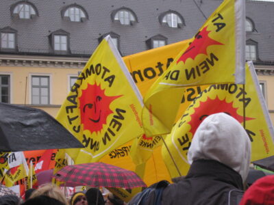 Manifestation à Munich de plus de 20 000 personnes après la catastrophe de Fukushima en 2011