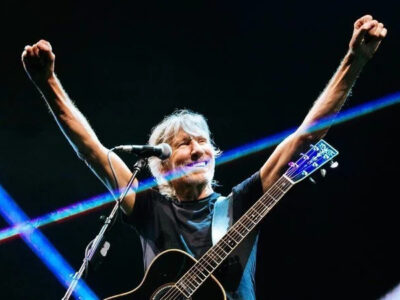Lasst Pink Floyds Roger Waters in Frankfurt, Deutschland, auftreten