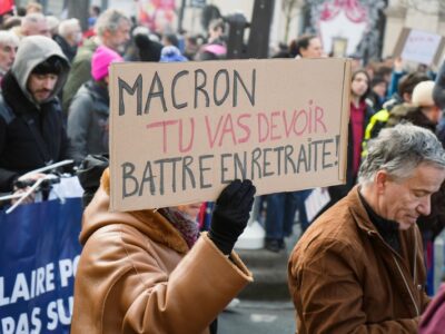 Frankreich, Rentenreform: Ein Präsident gegen das Volk