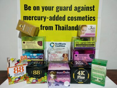 Beware -These cosmetics from Thailand contain high levels of toxic mercuryres