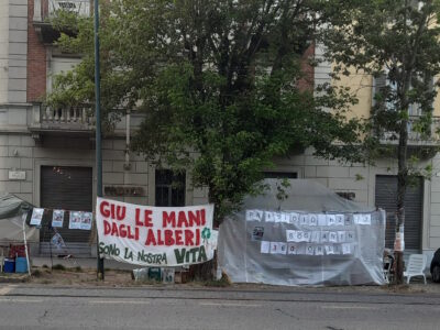 il presidio permanente di corso Belgio